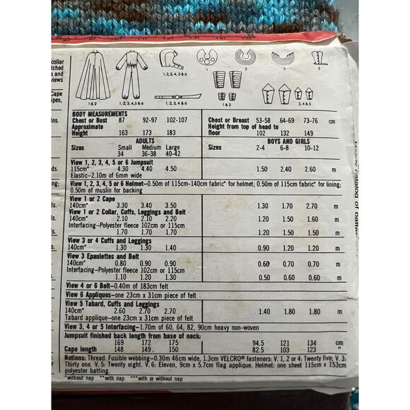 Simplicity sewing pattern 5299 kids jumpsuit space costume - Picture 5 of 5